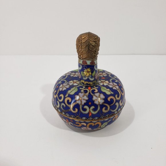 Chinese Vintage Cloisonne Music Trinket Box 1992 Ardleigh-Elliott # 73362 - Picture 5 of 7